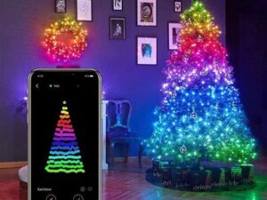 Bluetooth Light String Mobile Phone APP Copper Wire Light String Remote Control LED String Lights Christmas Decoration