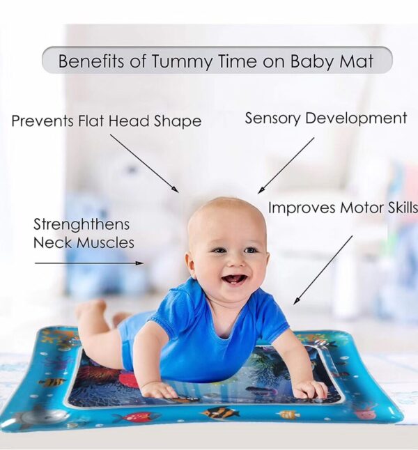 Hot Sales Baby Kids water play mat Inflatable Infant Tummy Time Playmat Toddler for Baby Fun Activity Play Center DropshipTSLM1