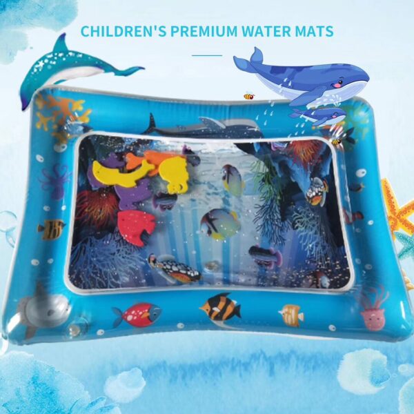Hot Sales Baby Kids water play mat Inflatable Infant Tummy Time Playmat Toddler for Baby Fun Activity Play Center DropshipTSLM1