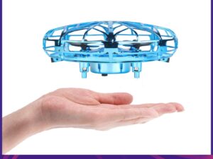 Mini Helicopter RC UFO Drone Aircraft Hand Sensing Infrared RC Quadcopter Electric Induction Toys for Children Christmas Gift
